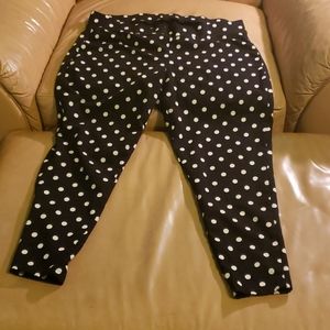 Polka dot leggings